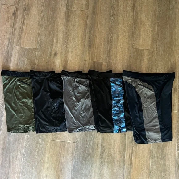 Set of 5 XL HYLETE workout shorts above knee & reg will take individual offers - Picture 1 of 4